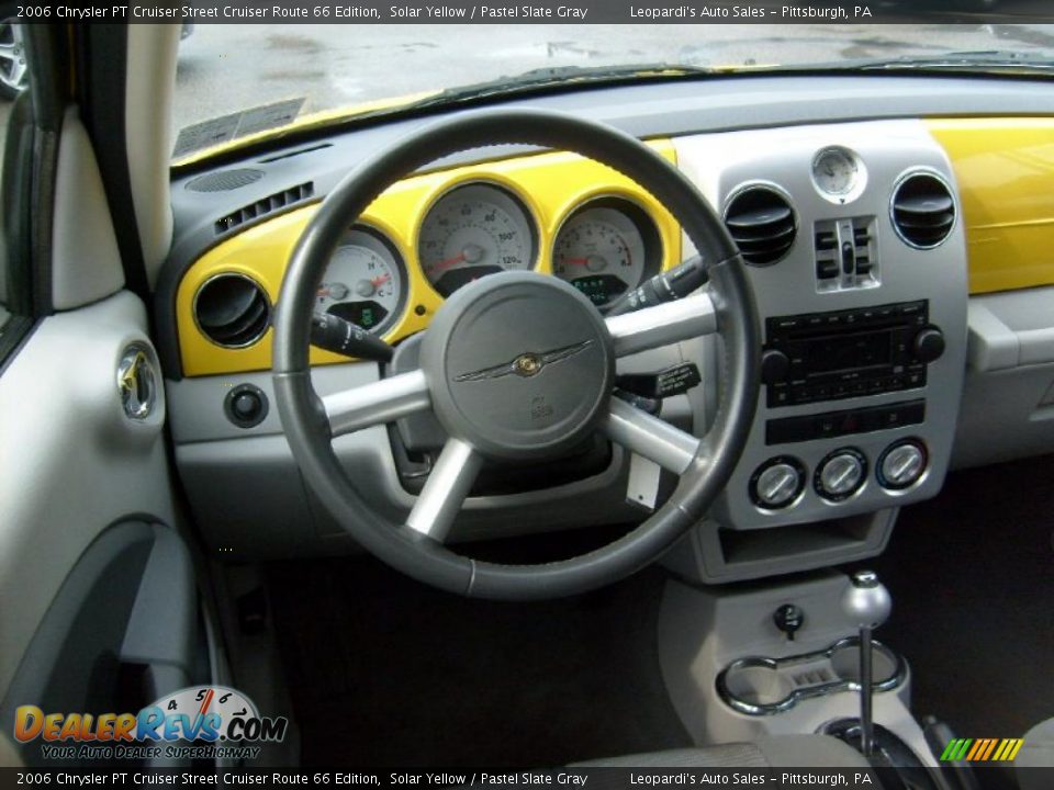2006 Chrysler PT Cruiser Street Cruiser Route 66 Edition Solar Yellow / Pastel Slate Gray Photo #15