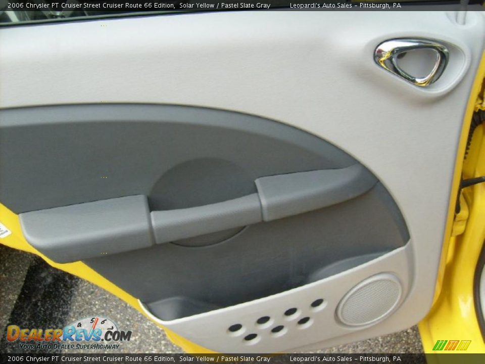 2006 Chrysler PT Cruiser Street Cruiser Route 66 Edition Solar Yellow / Pastel Slate Gray Photo #16
