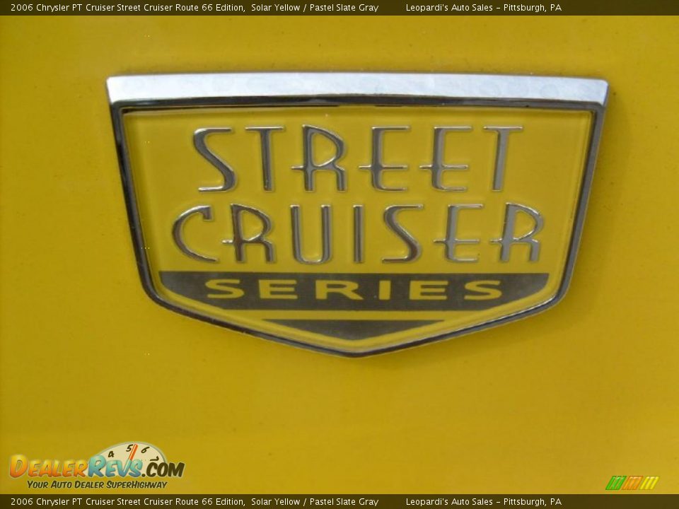 2006 Chrysler PT Cruiser Street Cruiser Route 66 Edition Solar Yellow / Pastel Slate Gray Photo #17