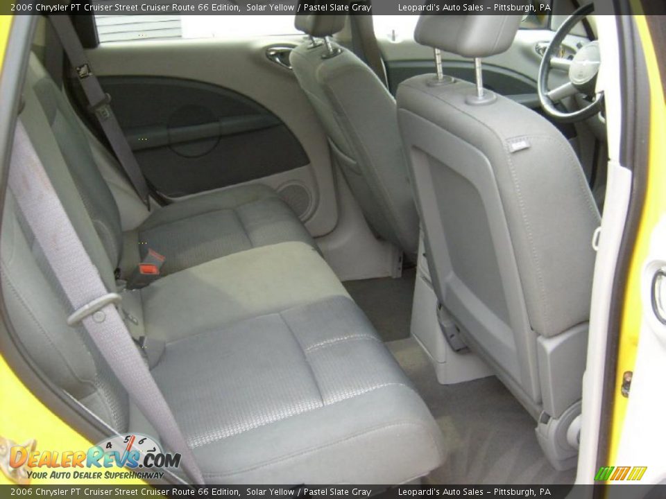 2006 Chrysler PT Cruiser Street Cruiser Route 66 Edition Solar Yellow / Pastel Slate Gray Photo #18
