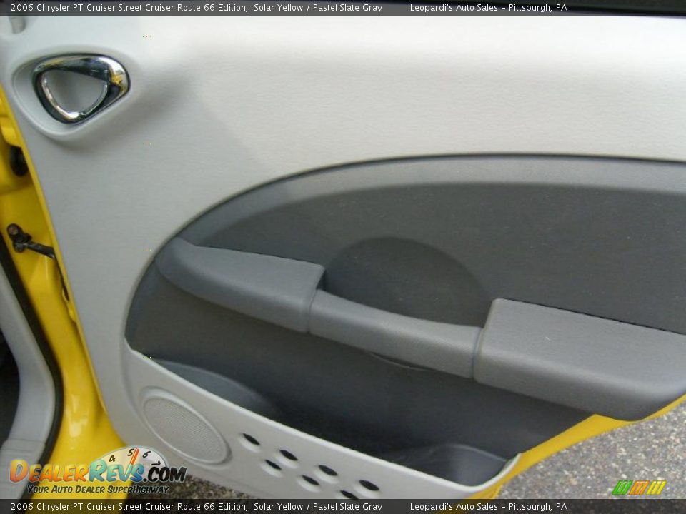 2006 Chrysler PT Cruiser Street Cruiser Route 66 Edition Solar Yellow / Pastel Slate Gray Photo #19