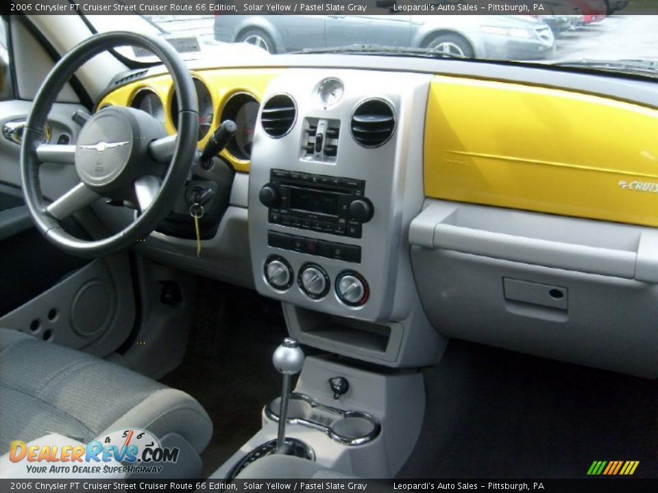 2006 Chrysler PT Cruiser Street Cruiser Route 66 Edition Solar Yellow / Pastel Slate Gray Photo #20