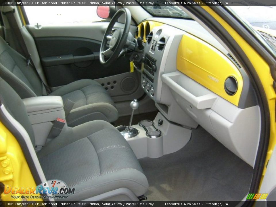2006 Chrysler PT Cruiser Street Cruiser Route 66 Edition Solar Yellow / Pastel Slate Gray Photo #21
