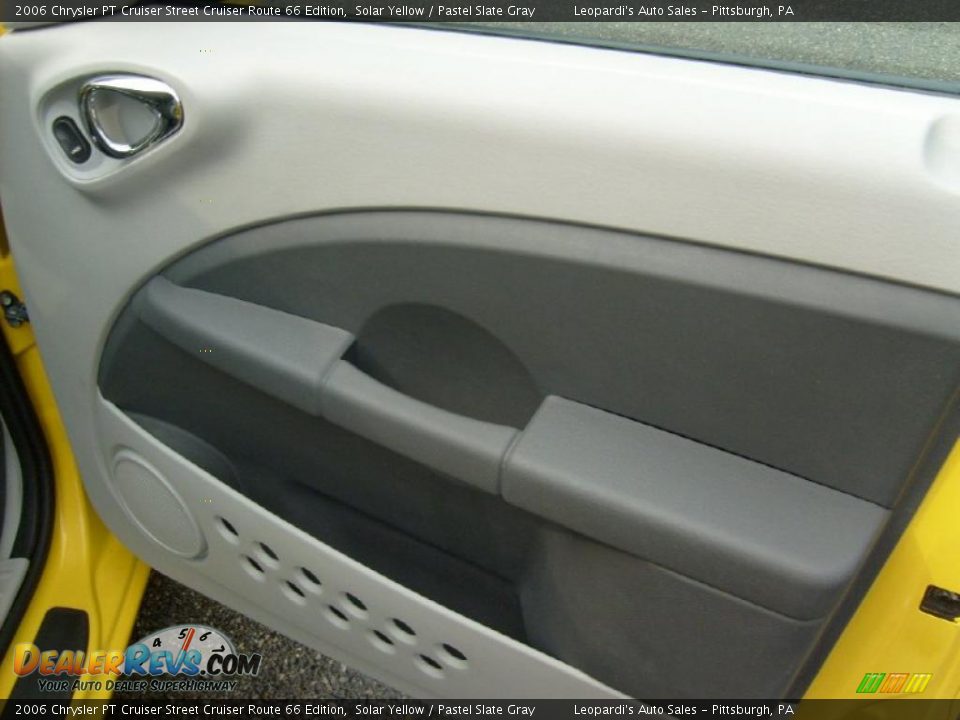 2006 Chrysler PT Cruiser Street Cruiser Route 66 Edition Solar Yellow / Pastel Slate Gray Photo #22