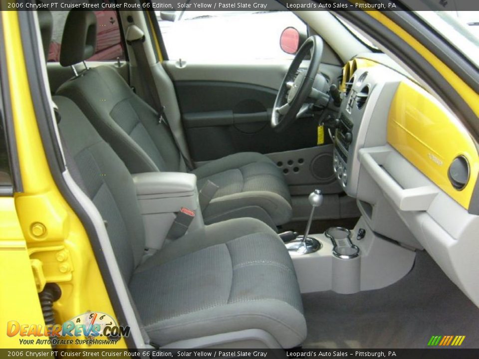 2006 Chrysler PT Cruiser Street Cruiser Route 66 Edition Solar Yellow / Pastel Slate Gray Photo #23