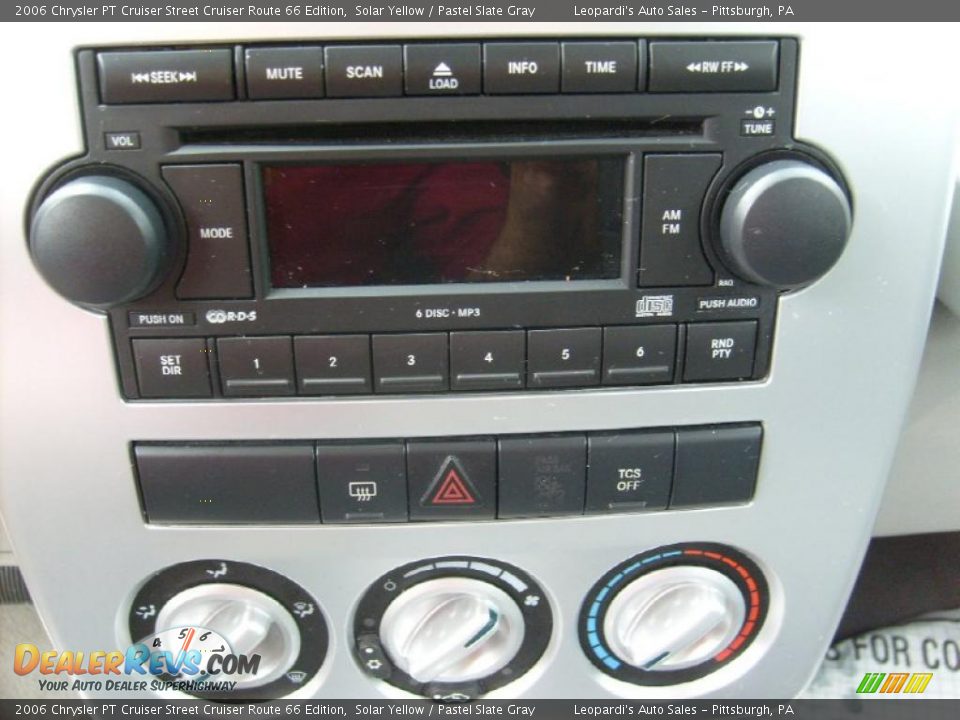 2006 Chrysler PT Cruiser Street Cruiser Route 66 Edition Solar Yellow / Pastel Slate Gray Photo #26