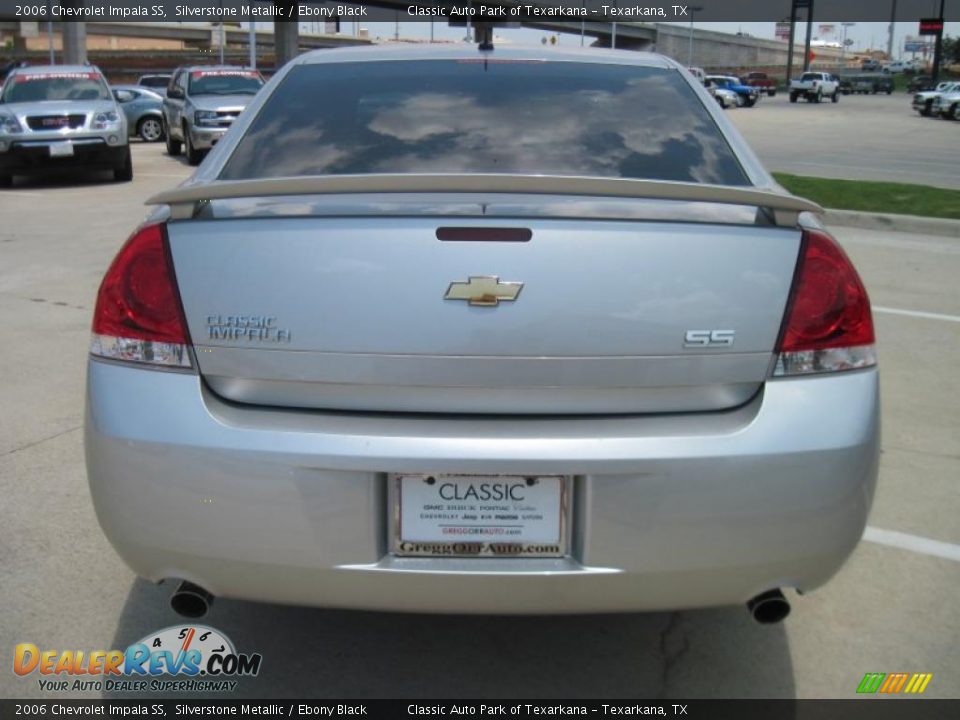 2006 Chevrolet Impala SS Silverstone Metallic / Ebony Black Photo #6