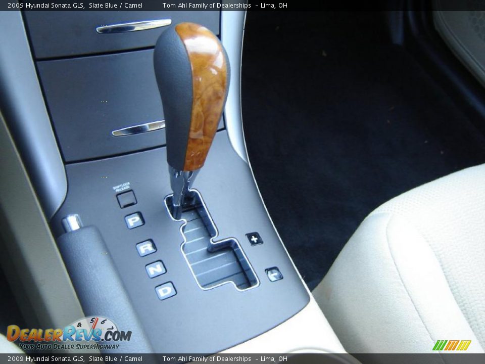 2009 Hyundai Sonata GLS Slate Blue / Camel Photo #15