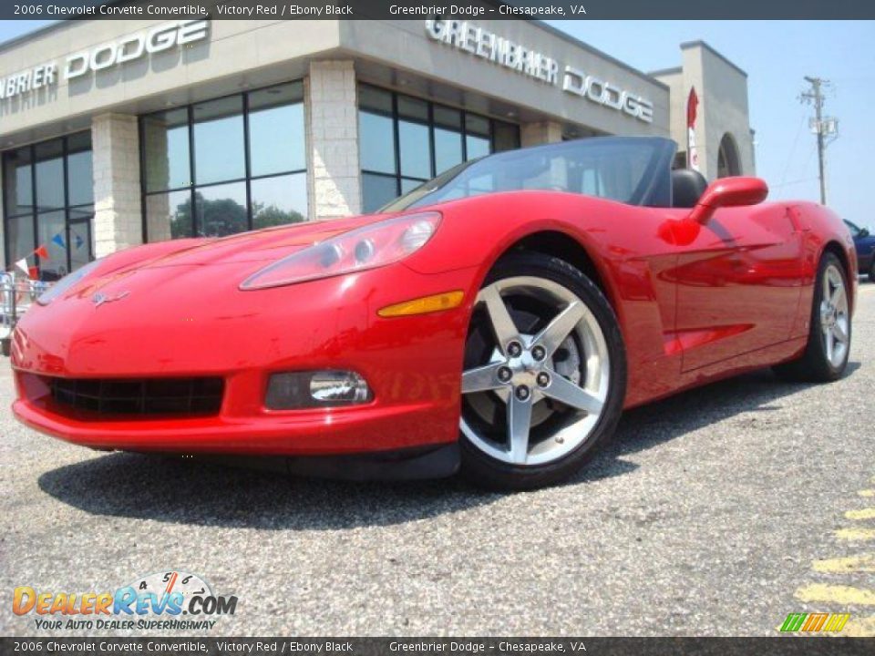 2006 Chevrolet Corvette Convertible Victory Red / Ebony Black Photo #1