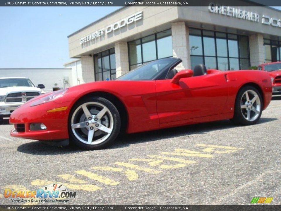 2006 Chevrolet Corvette Convertible Victory Red / Ebony Black Photo #2