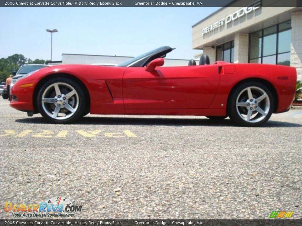 2006 Chevrolet Corvette Convertible Victory Red / Ebony Black Photo #3