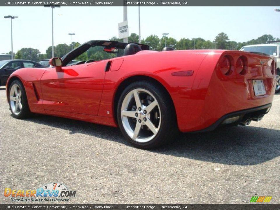 2006 Chevrolet Corvette Convertible Victory Red / Ebony Black Photo #4