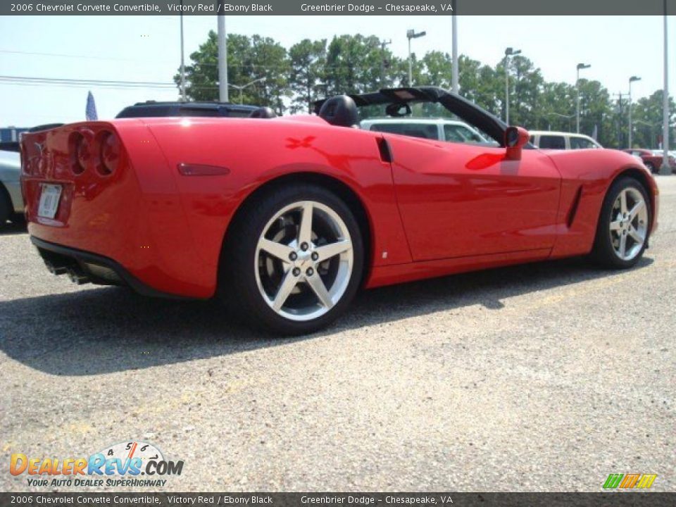 2006 Chevrolet Corvette Convertible Victory Red / Ebony Black Photo #5