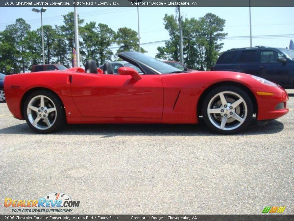 2006 Chevrolet Corvette Convertible Victory Red / Ebony Black Photo #6
