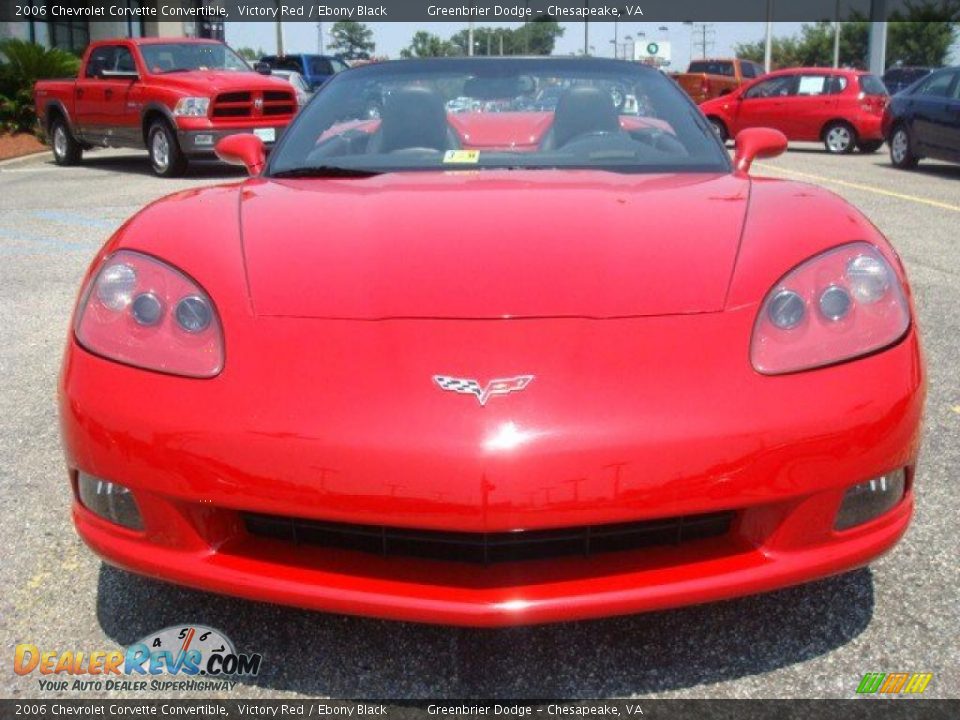 2006 Chevrolet Corvette Convertible Victory Red / Ebony Black Photo #8