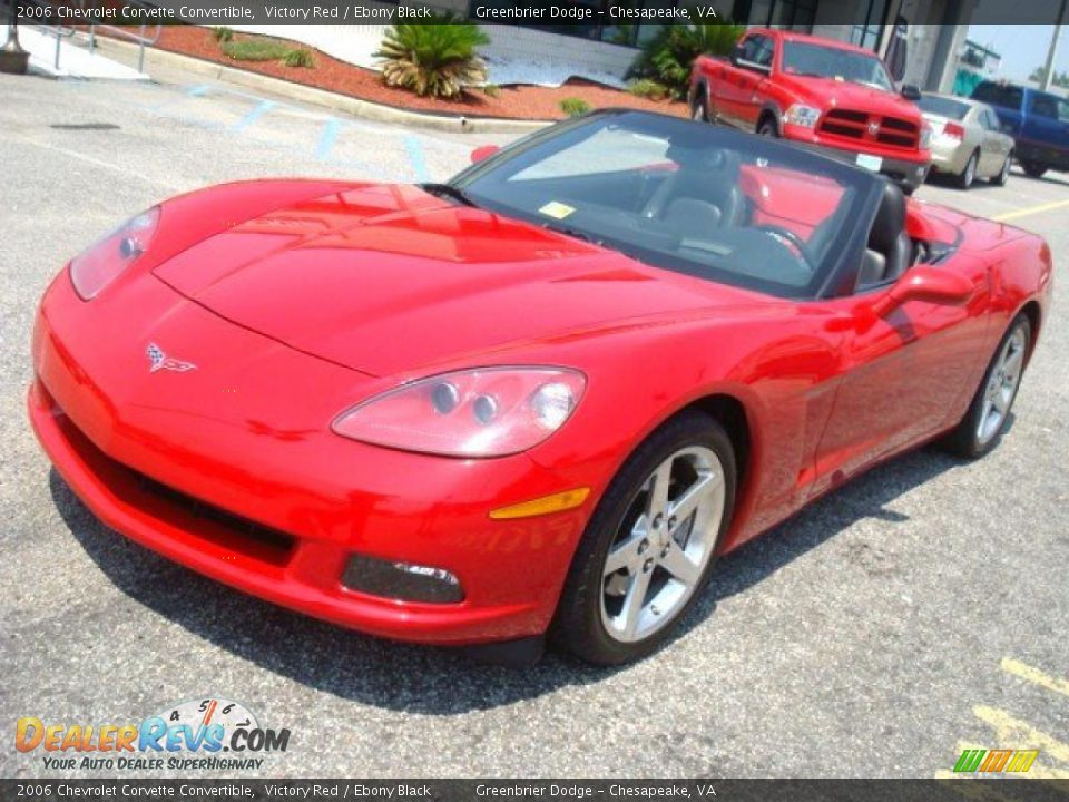 2006 Chevrolet Corvette Convertible Victory Red / Ebony Black Photo #9