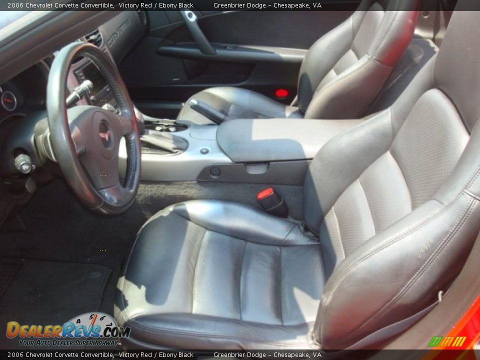 2006 Chevrolet Corvette Convertible Victory Red / Ebony Black Photo #10