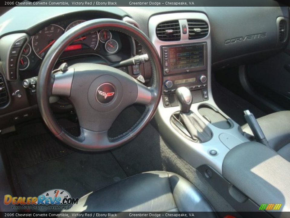 2006 Chevrolet Corvette Convertible Victory Red / Ebony Black Photo #11