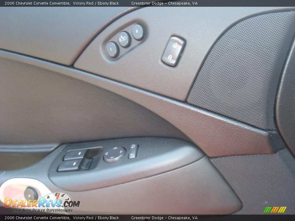 2006 Chevrolet Corvette Convertible Victory Red / Ebony Black Photo #12