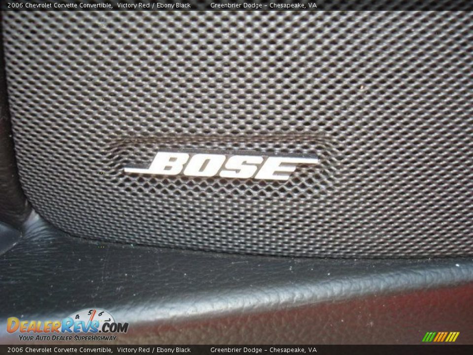 2006 Chevrolet Corvette Convertible Victory Red / Ebony Black Photo #13