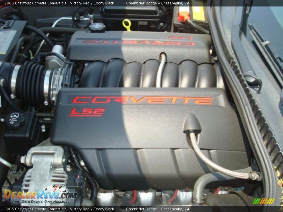 2006 Chevrolet Corvette Convertible Victory Red / Ebony Black Photo #24