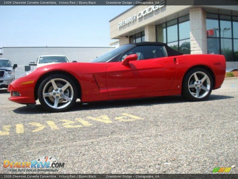 2006 Chevrolet Corvette Convertible Victory Red / Ebony Black Photo #25