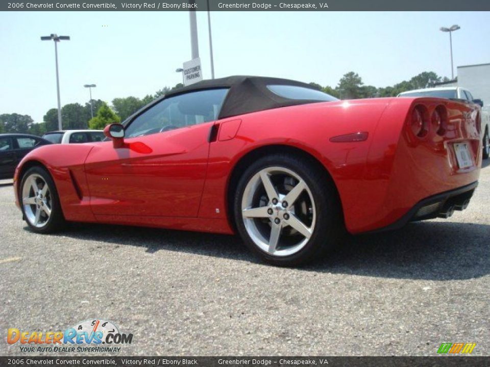2006 Chevrolet Corvette Convertible Victory Red / Ebony Black Photo #26