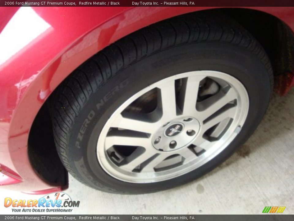 2006 Ford Mustang GT Premium Coupe Redfire Metallic / Black Photo #7