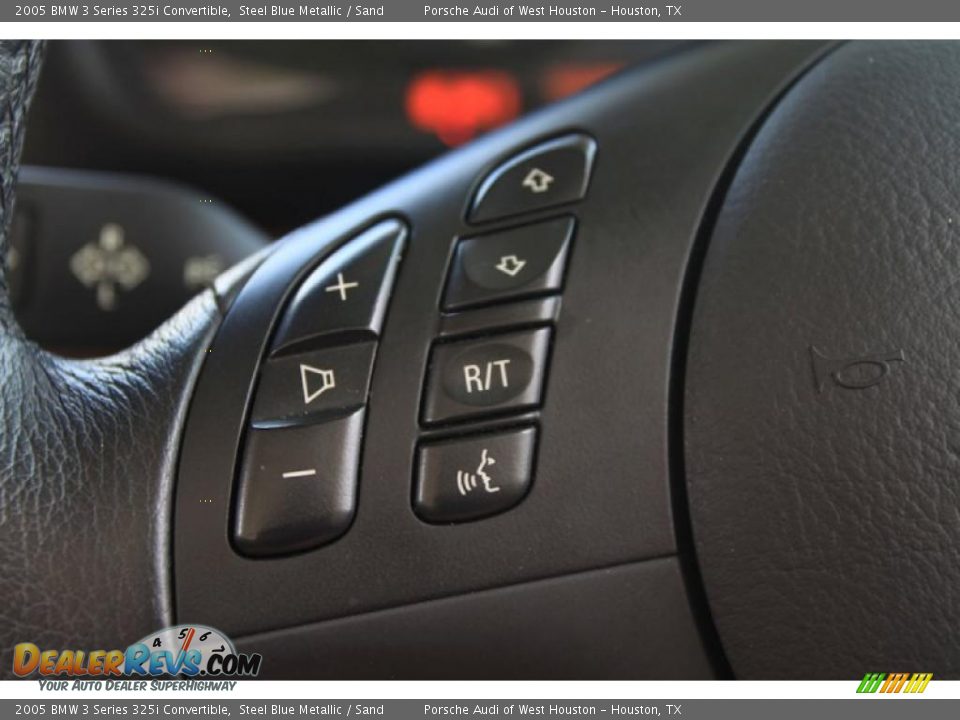 2005 BMW 3 Series 325i Convertible Steel Blue Metallic / Sand Photo #23