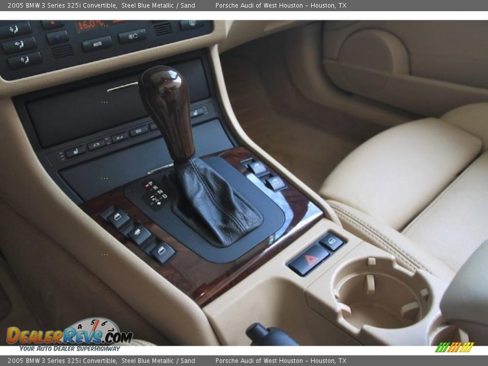 2005 BMW 3 Series 325i Convertible Steel Blue Metallic / Sand Photo #24
