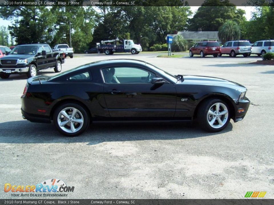 2010 Ford Mustang GT Coupe Black / Stone Photo #4