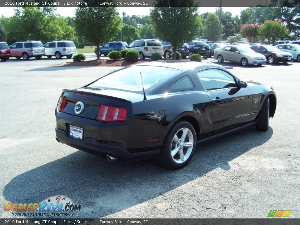 2010 Ford Mustang GT Coupe Black / Stone Photo #5