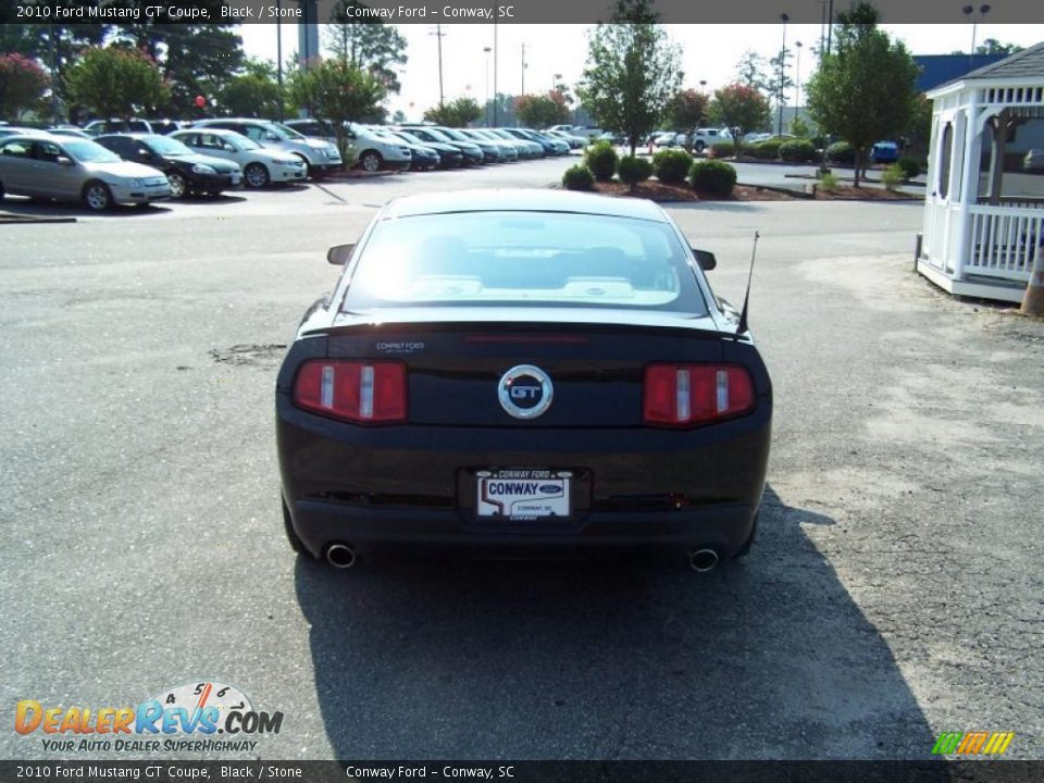 2010 Ford Mustang GT Coupe Black / Stone Photo #6