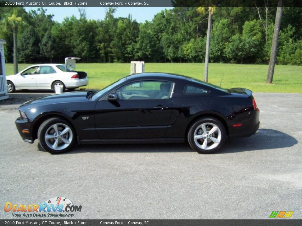 2010 Ford Mustang GT Coupe Black / Stone Photo #8