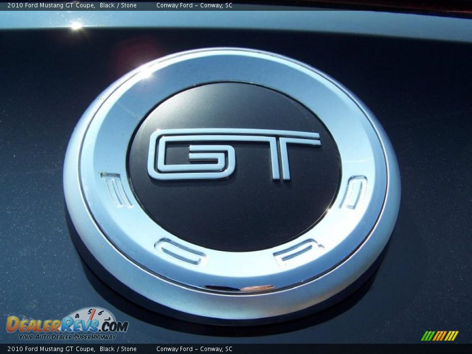 2010 Ford Mustang GT Coupe Black / Stone Photo #12