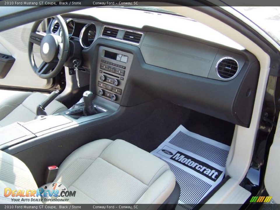 2010 Ford Mustang GT Coupe Black / Stone Photo #20