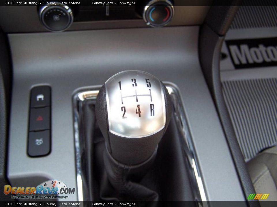 2010 Ford Mustang GT Coupe Black / Stone Photo #23