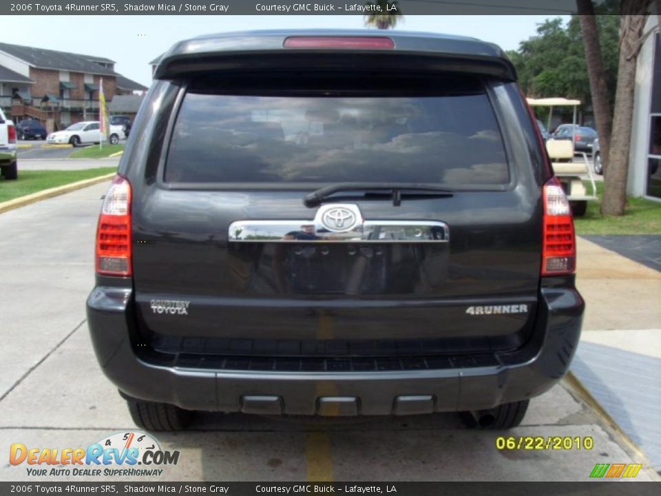2006 Toyota 4Runner SR5 Shadow Mica / Stone Gray Photo #2