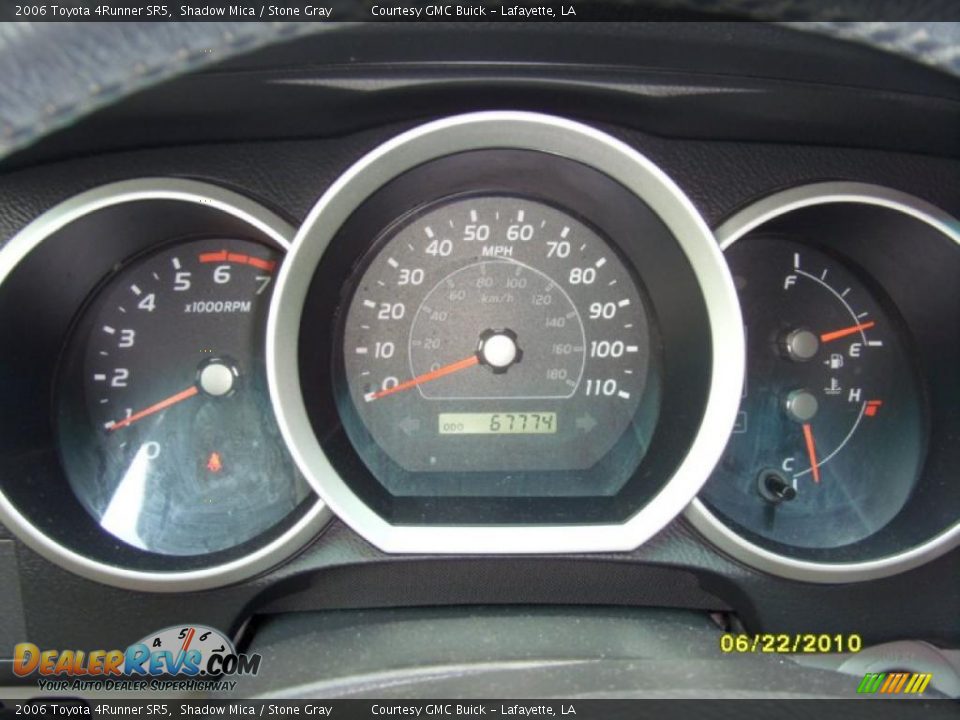 2006 Toyota 4Runner SR5 Shadow Mica / Stone Gray Photo #14