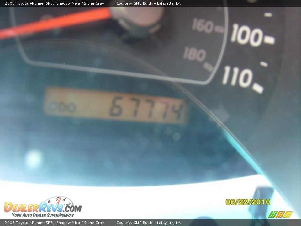 2006 Toyota 4Runner SR5 Shadow Mica / Stone Gray Photo #15