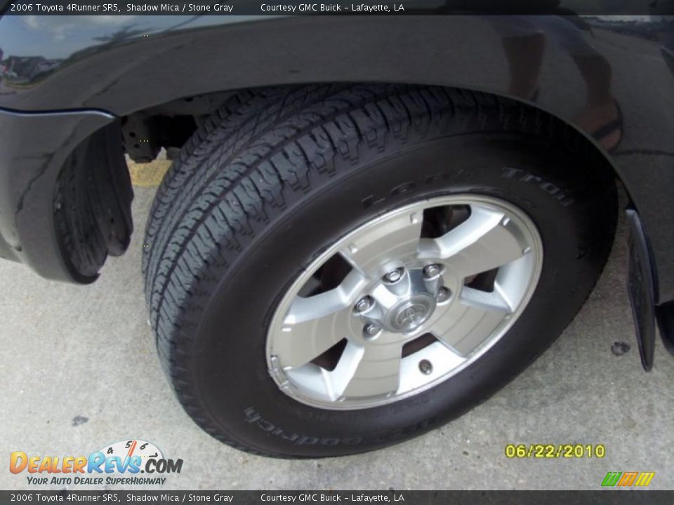 2006 Toyota 4Runner SR5 Shadow Mica / Stone Gray Photo #19