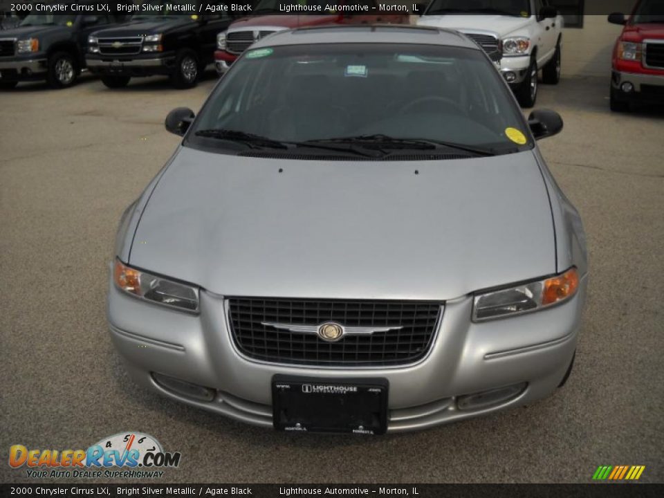 2000 Chrysler Cirrus LXi Bright Silver Metallic / Agate Black Photo #4