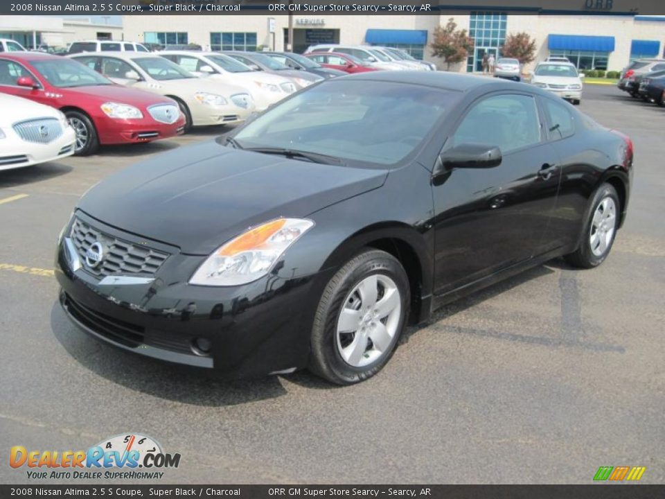 2008 Nissan altima 2.5 s coupe black #9