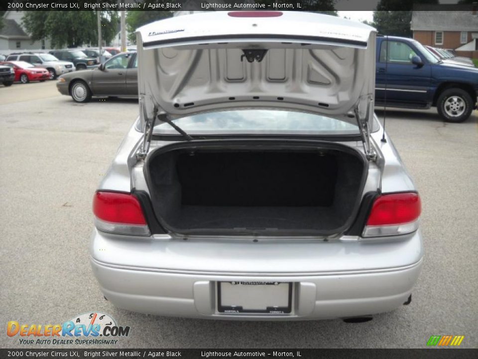 2000 Chrysler Cirrus LXi Bright Silver Metallic / Agate Black Photo #9