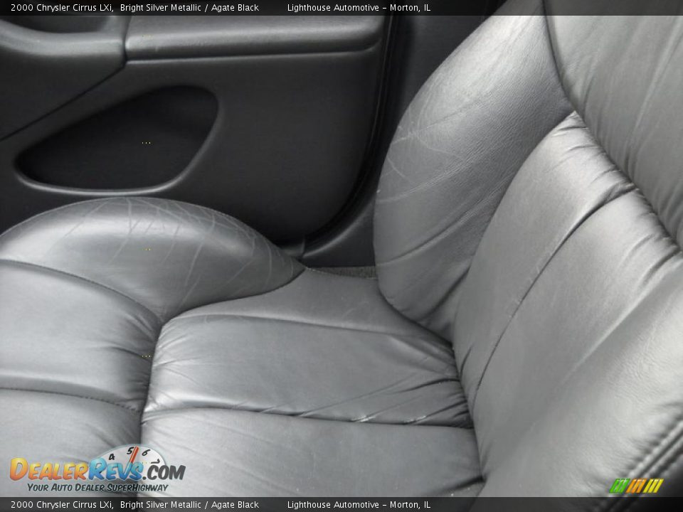 2000 Chrysler Cirrus LXi Bright Silver Metallic / Agate Black Photo #23