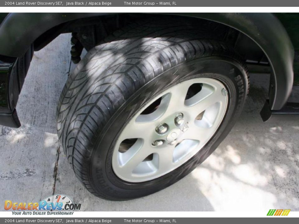 2004 Land Rover Discovery SE7 Java Black / Alpaca Beige Photo #29