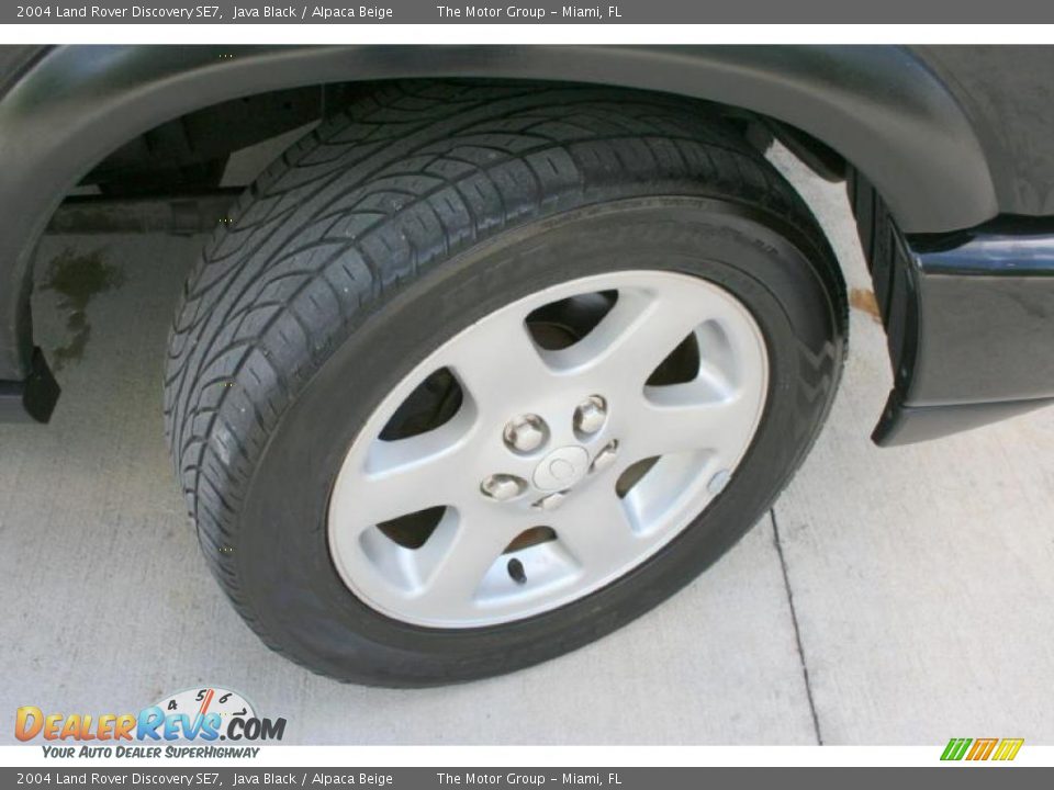 2004 Land Rover Discovery SE7 Java Black / Alpaca Beige Photo #30
