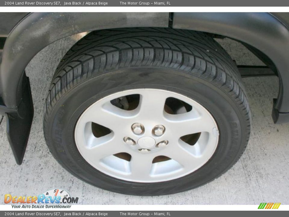 2004 Land Rover Discovery SE7 Java Black / Alpaca Beige Photo #31