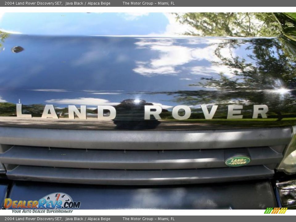 2004 Land Rover Discovery SE7 Java Black / Alpaca Beige Photo #33