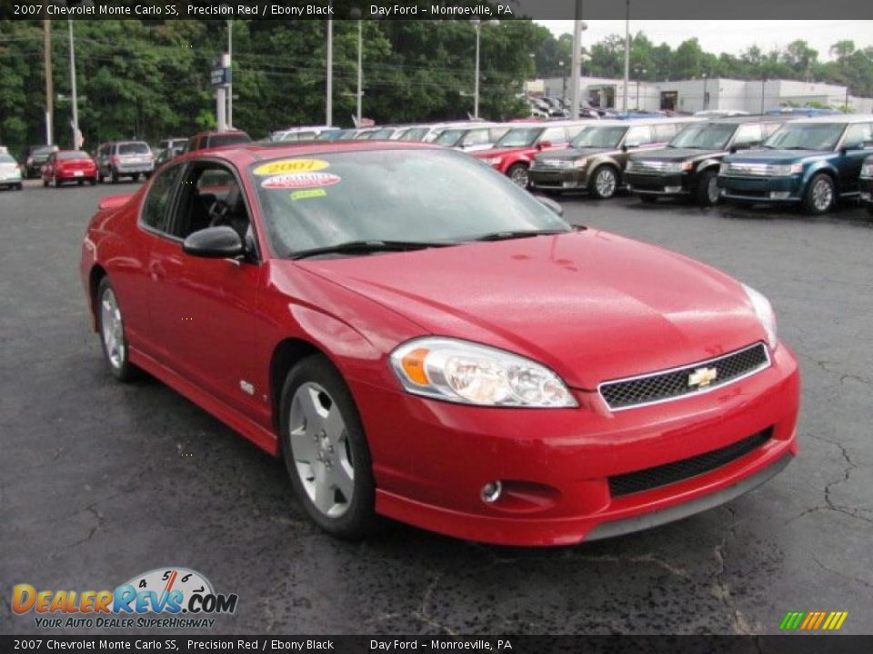 2007 Chevrolet Monte Carlo SS Precision Red / Ebony Black Photo #5